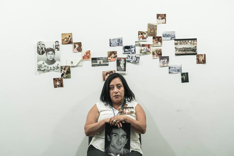 Foto: Lina Samper, después de el ejercicio de Árbol Adentro, Cúcuta, Norte de Santander, Colombia. 1 de junio de 2017.